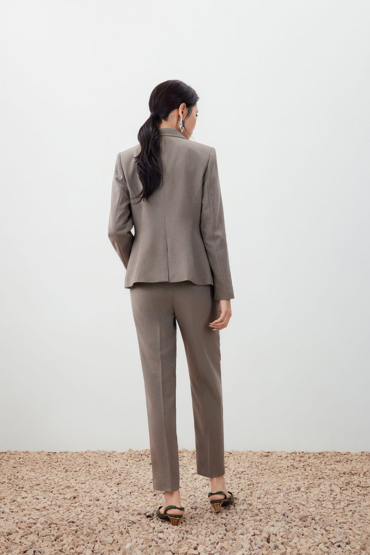 G2000 - Suits - Water Repellent Blazer with Brooch