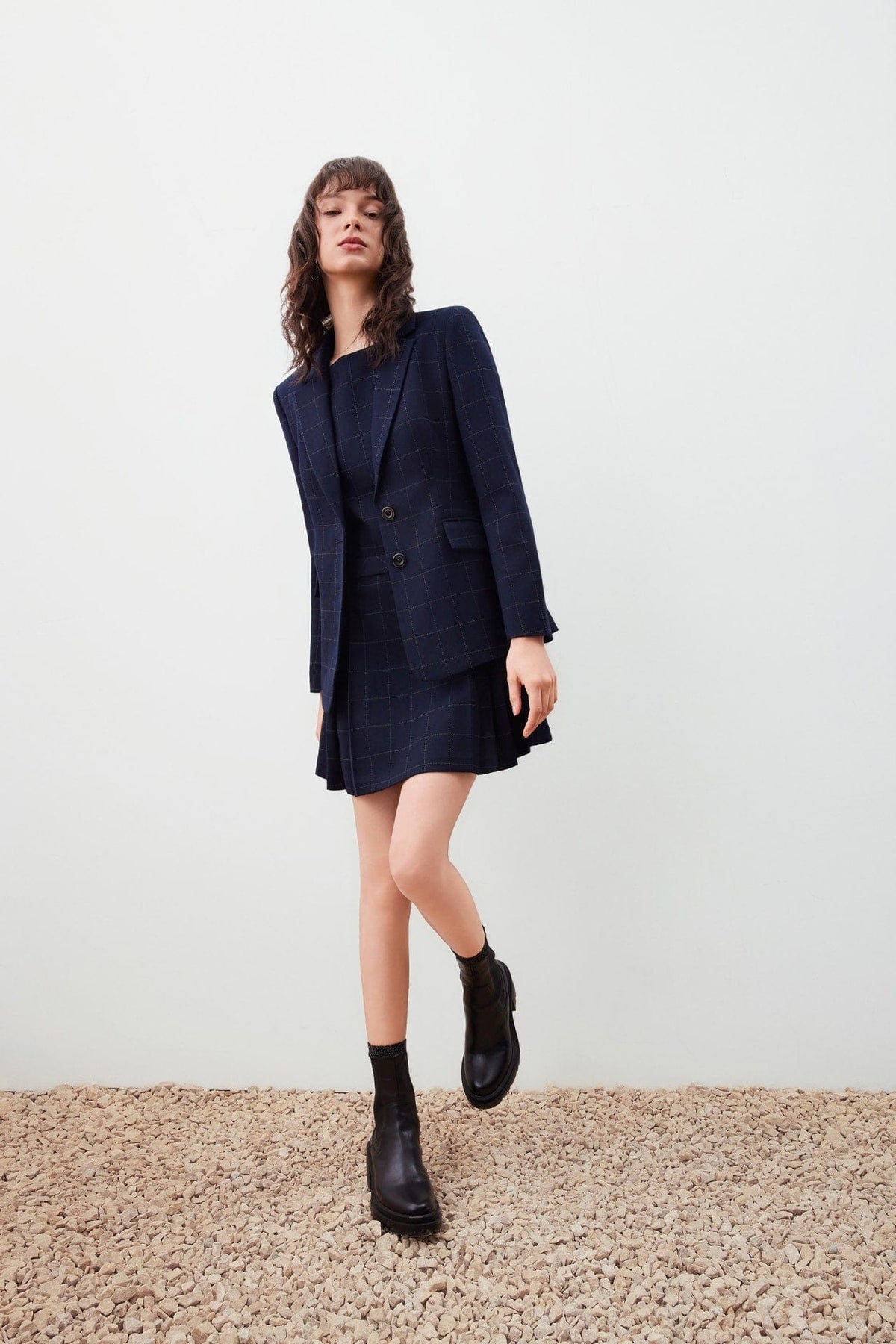 G2000 - Suits - Check Twill Blazer