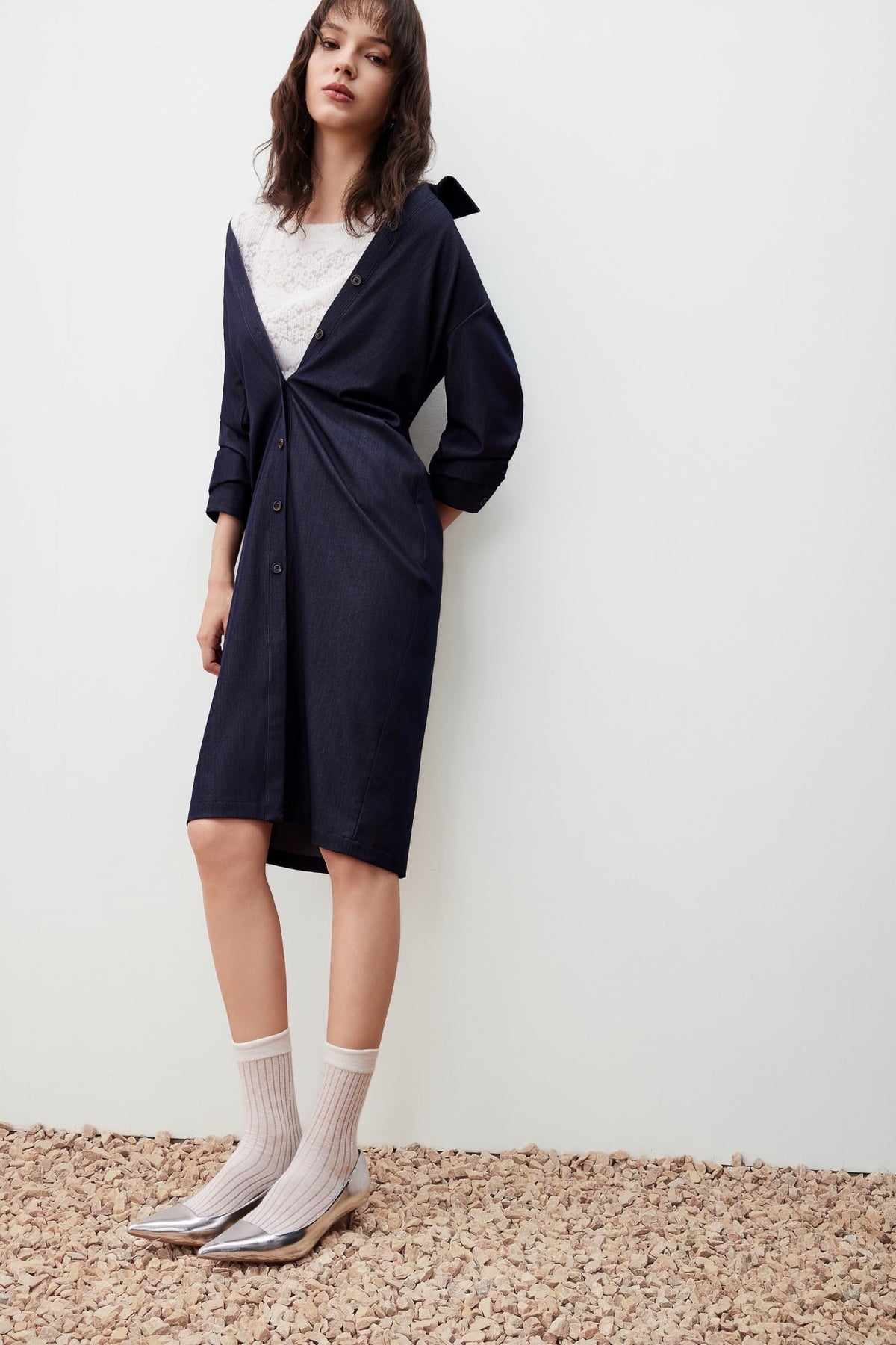 G2000 - Dresses - Twill Maxi Shirt Dress