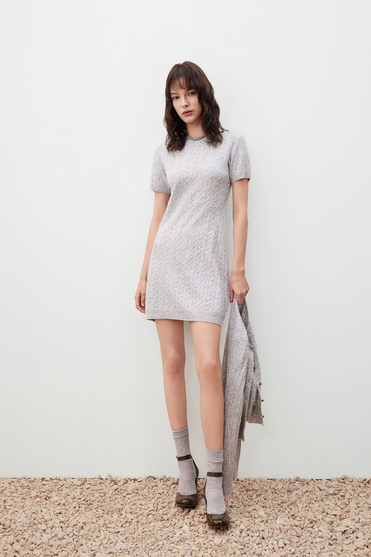 G2000 - Dresses - Cable Knit Sweater Dress