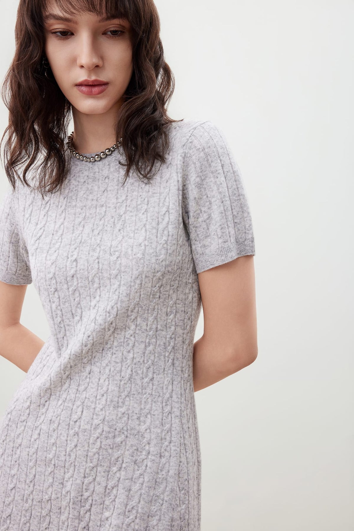 G2000 - Dresses - Cable Knit Sweater Dress