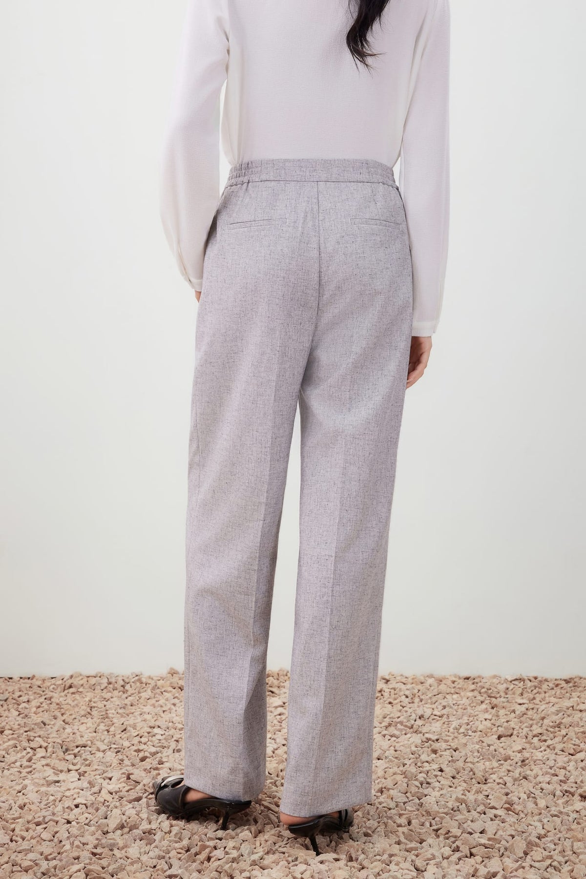 G2000 - Pants - Linen Blend Textured Pants