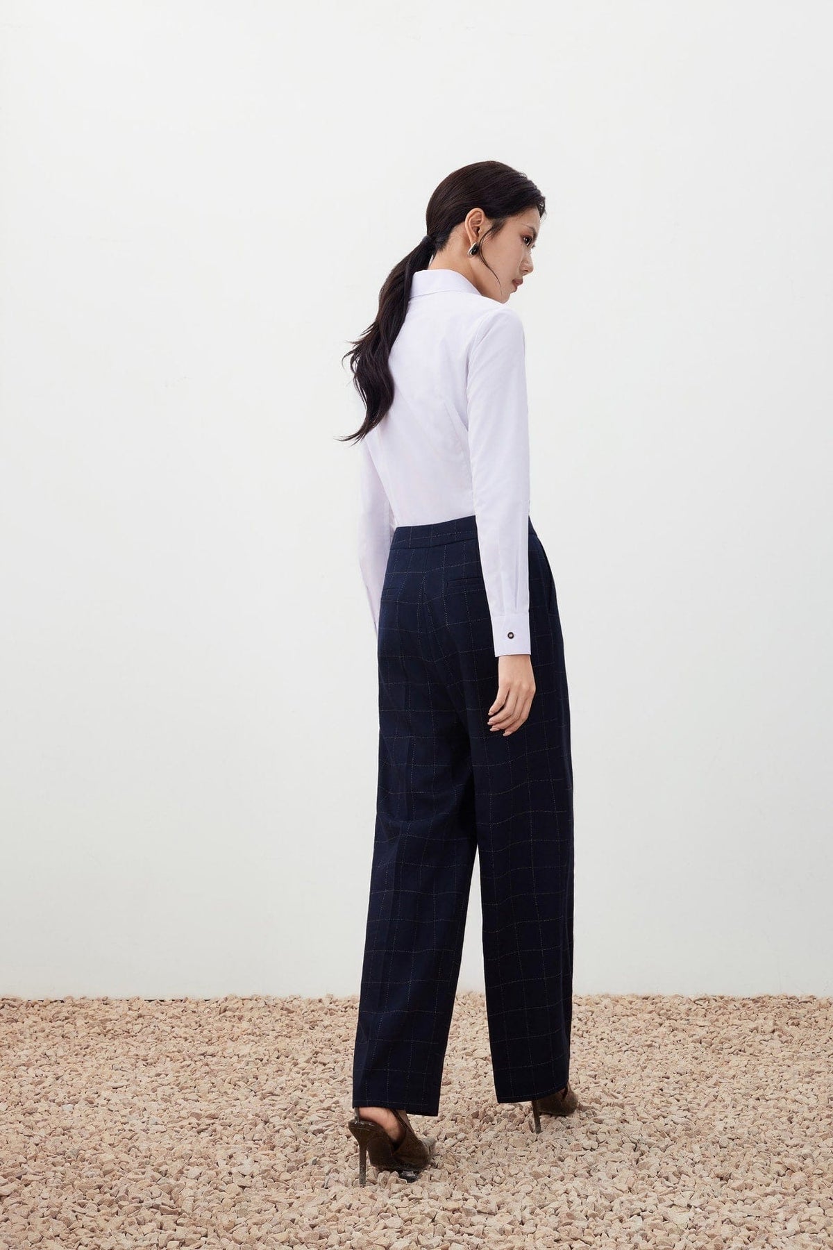 G2000 - Pants - Check Twill Relaxed Pants