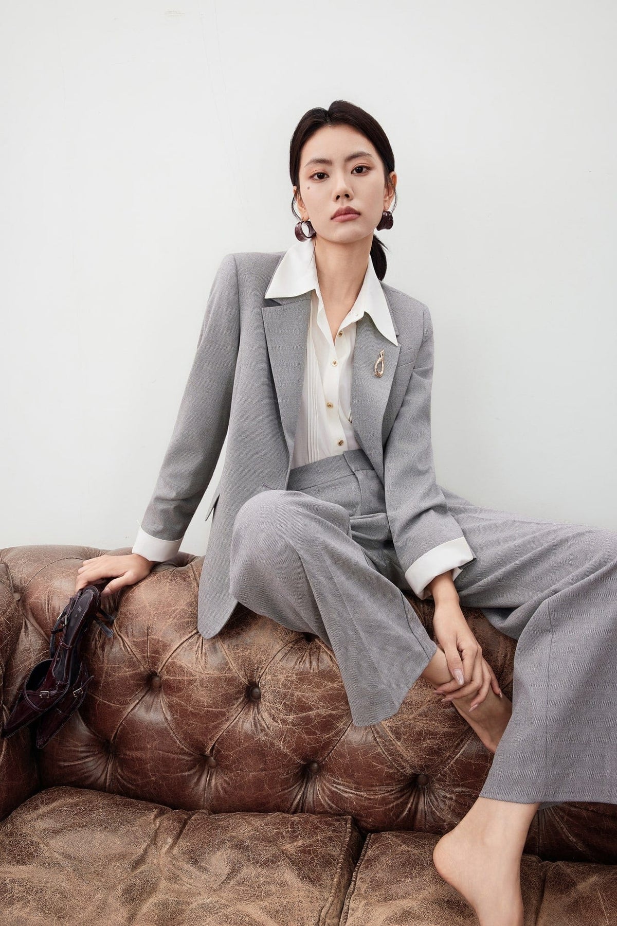 G2000 - Pants - Zig Zag Twill Relaxed Pants
