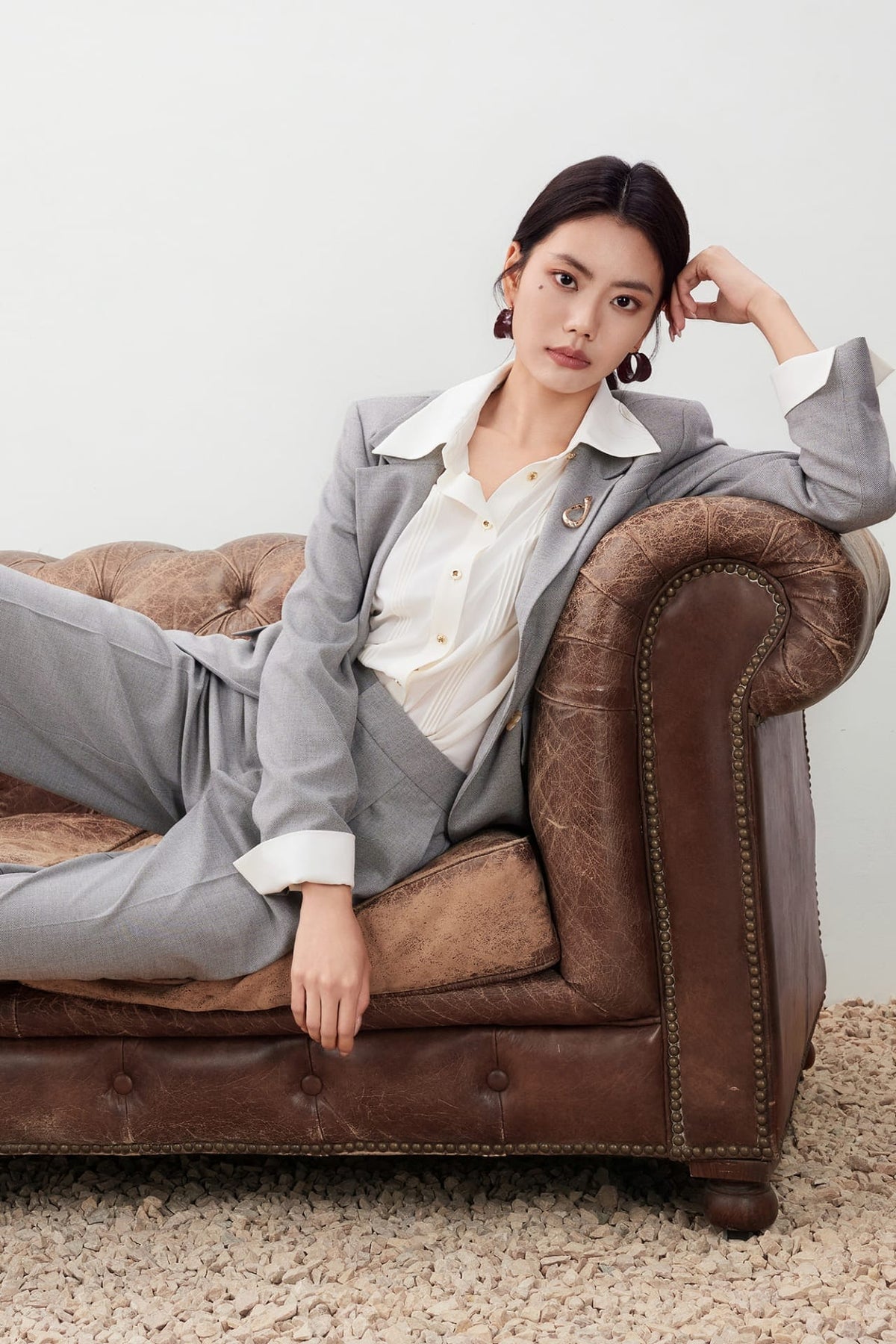 G2000 - Pants - Zig Zag Twill Relaxed Pants