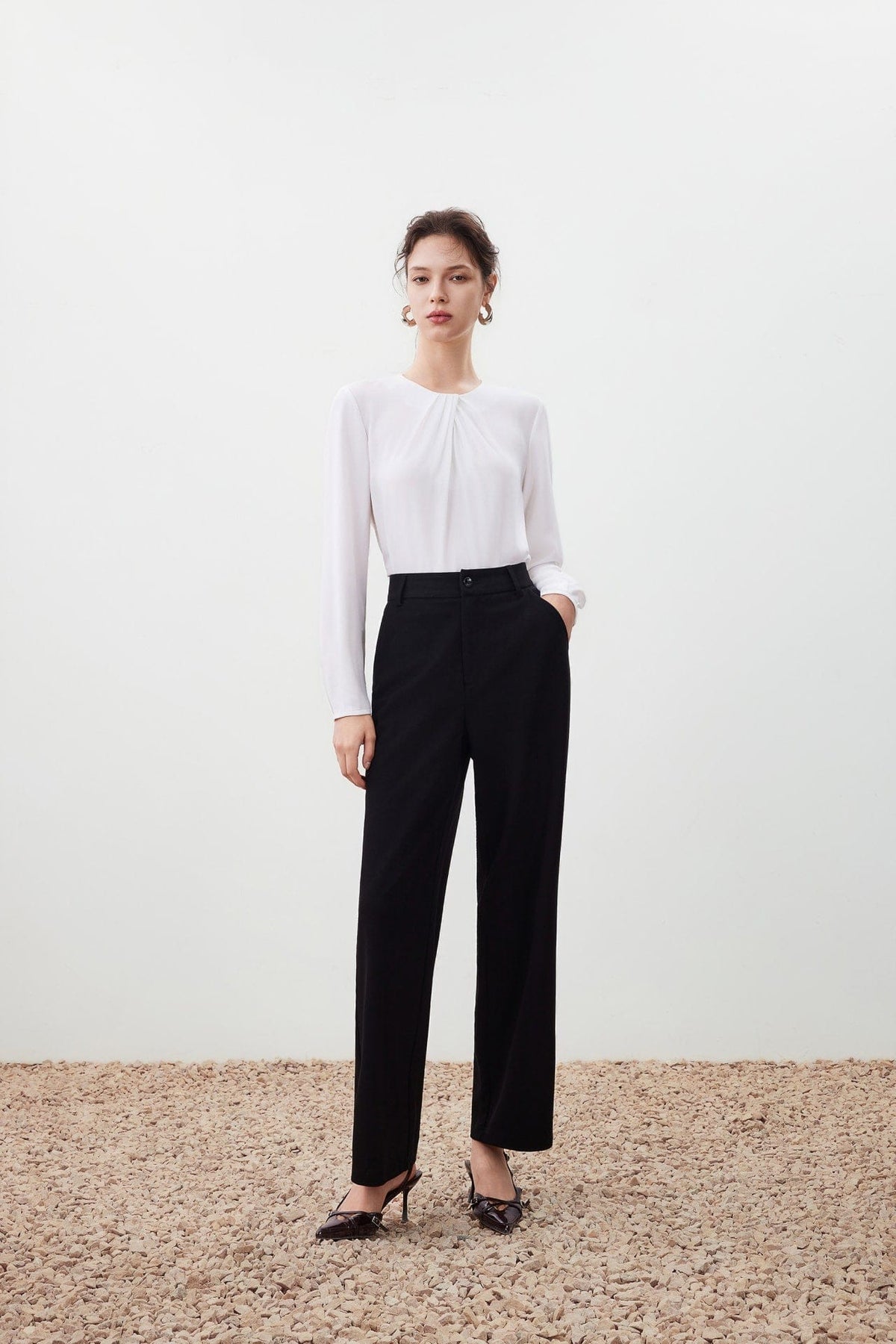 G2000 - Pants - Straight Leg Pique Pants