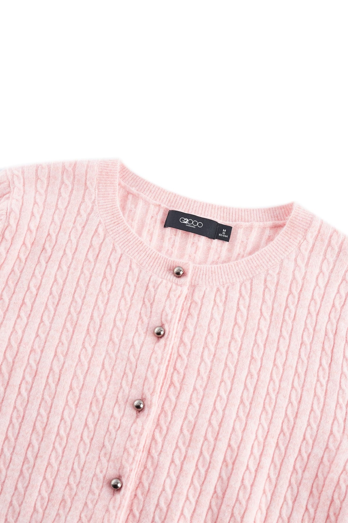 G2000 - Cardigans - Cable Cropped Cardigan
