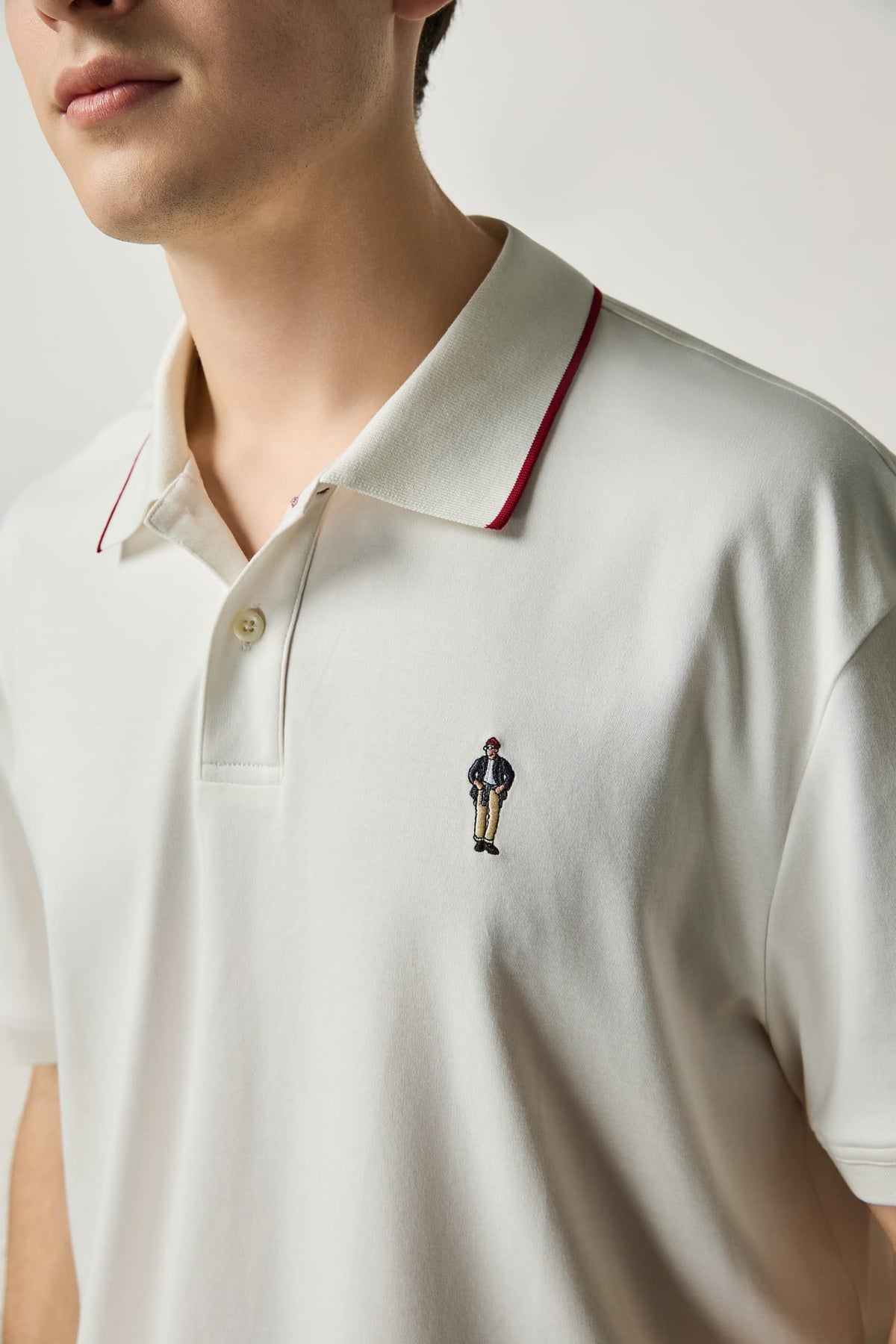 G2000 - Polos - G2000 X Rodrigo-Saldana Cool Touch Cotton Interlock Regular Fit Polo Tee