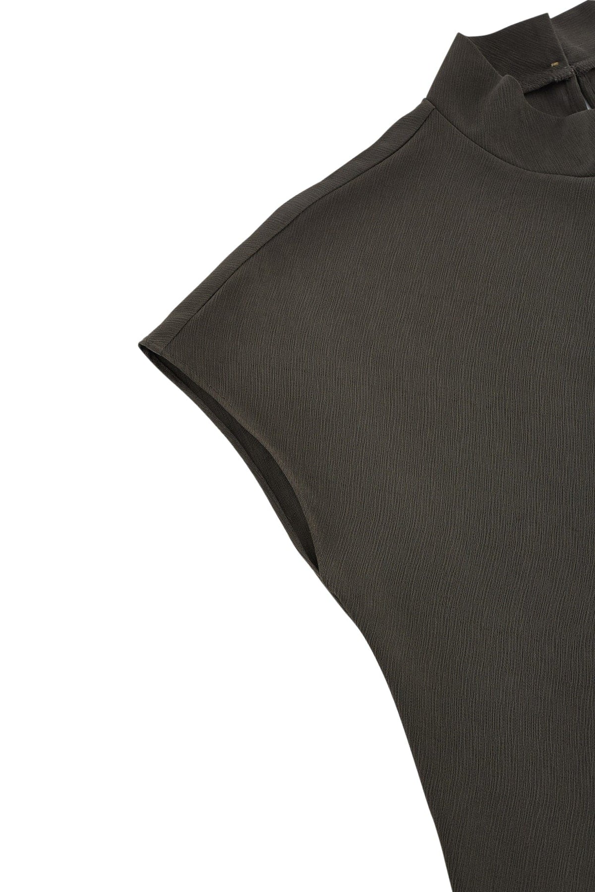 G2000 - Blouses - Draped Front Regular Fit Textured Blouse