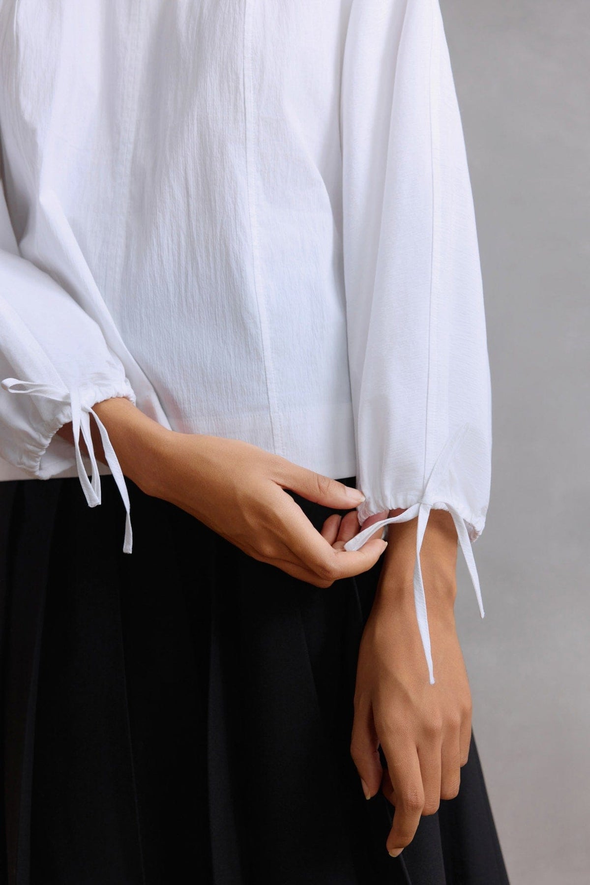 G2000 - Blouses - Puff Sleeve Textured Blouse