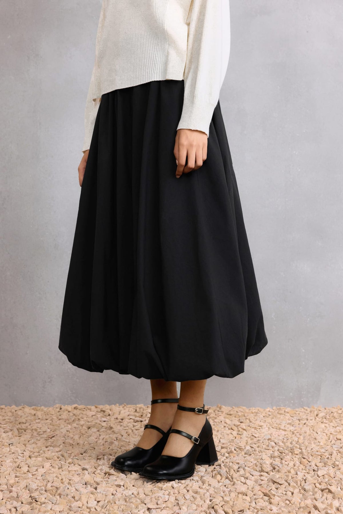 G2000 Skirts Cotton Poplin Balloon Skirt