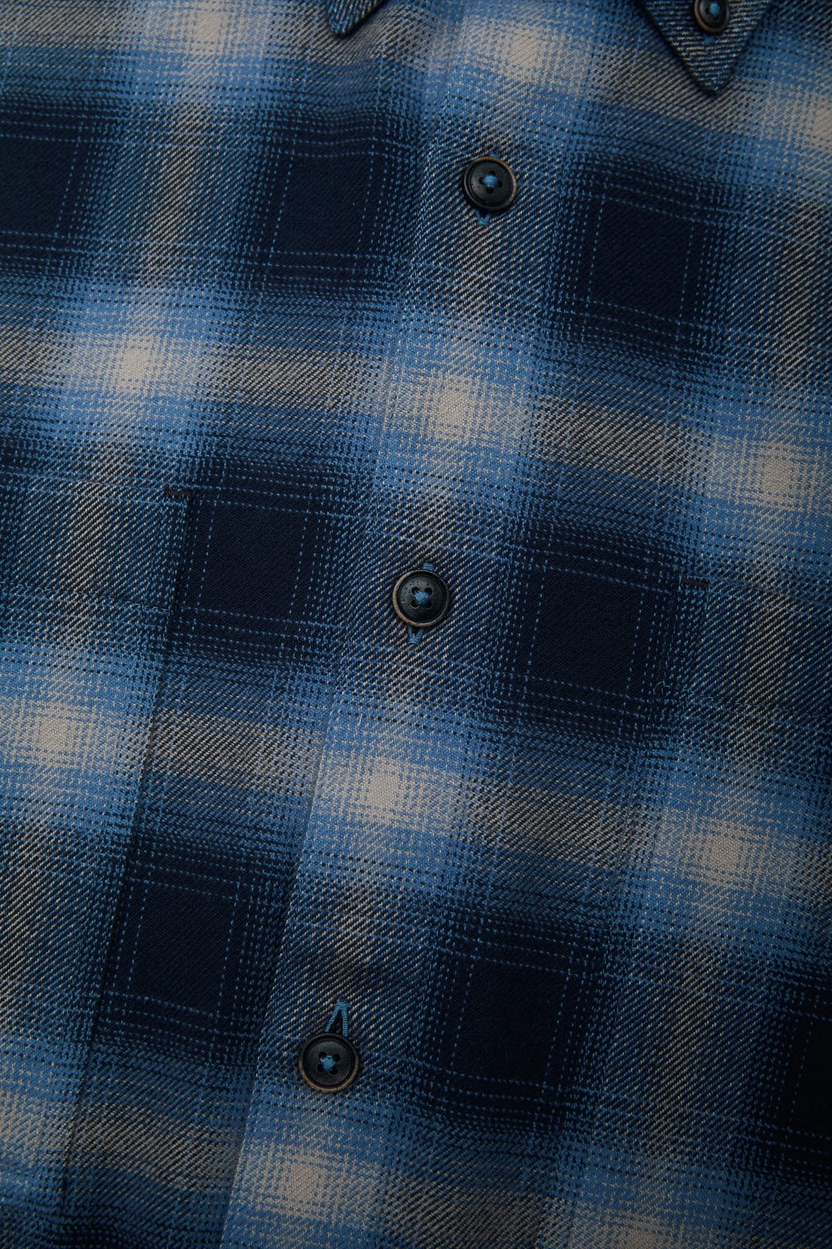 G2000 - Shirts - 1 Side Brushed Check Flannel Comfort Fit Short Sleeve Casual Shirt