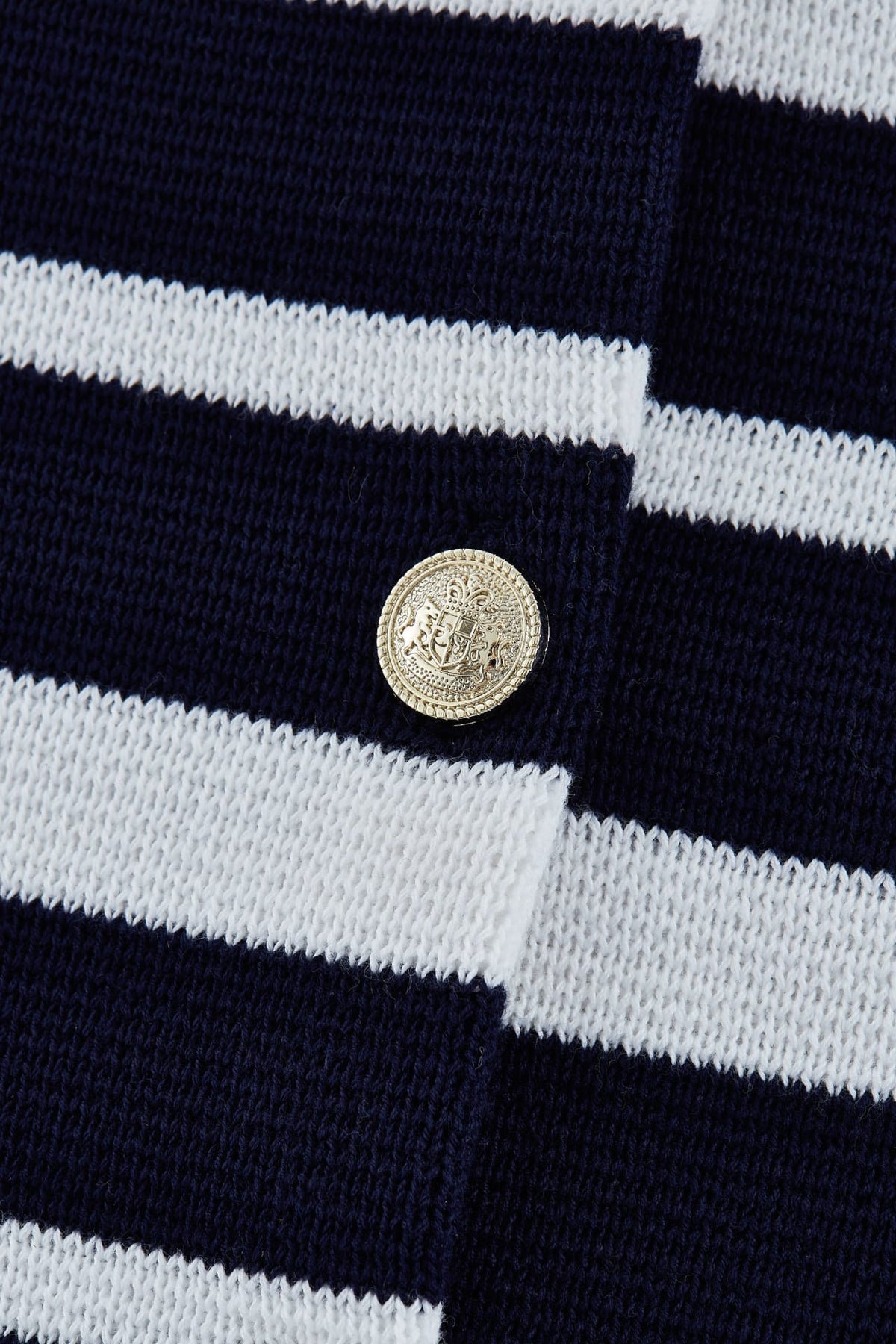 G2000 - Cardigans - Round Neck Stripe Cardigan