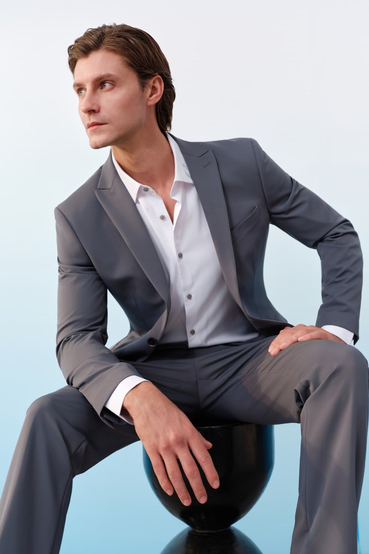G2000 - Suits - Multi-Way Stretch Silk Blend Regular Fit Suit Blazer