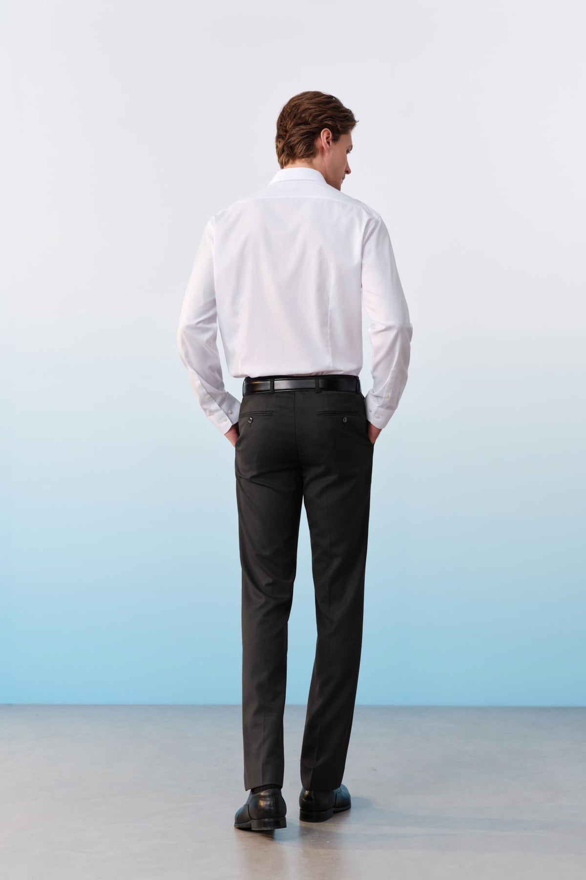 G2000 Shirts Non-Iron Cotton Oxford Smart Fit Long Sleeve Shirt