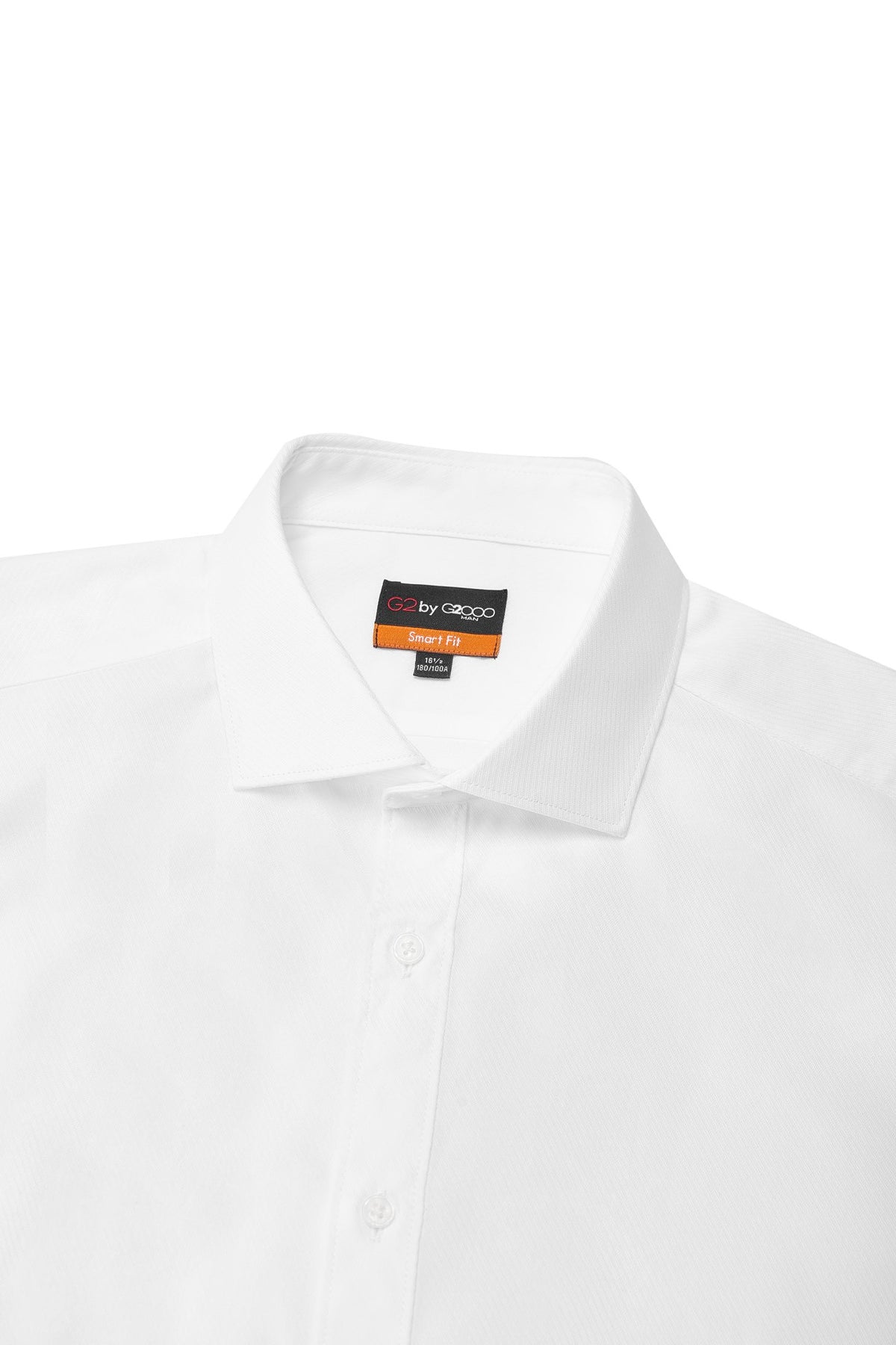 Non-Iron Easy Care Cotton Blend Wide Twill Smart Fit Long Sleeve Shirt
