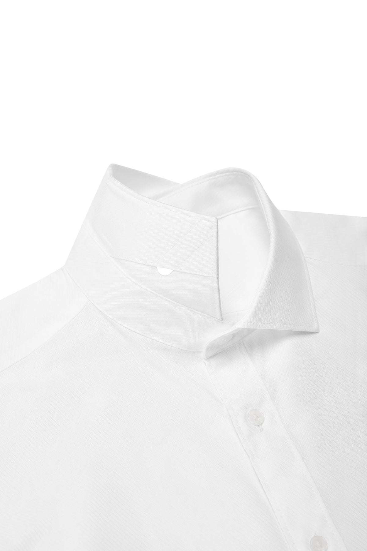 Non-Iron Easy Care Cotton Blend Wide Twill Smart Fit Long Sleeve Shirt