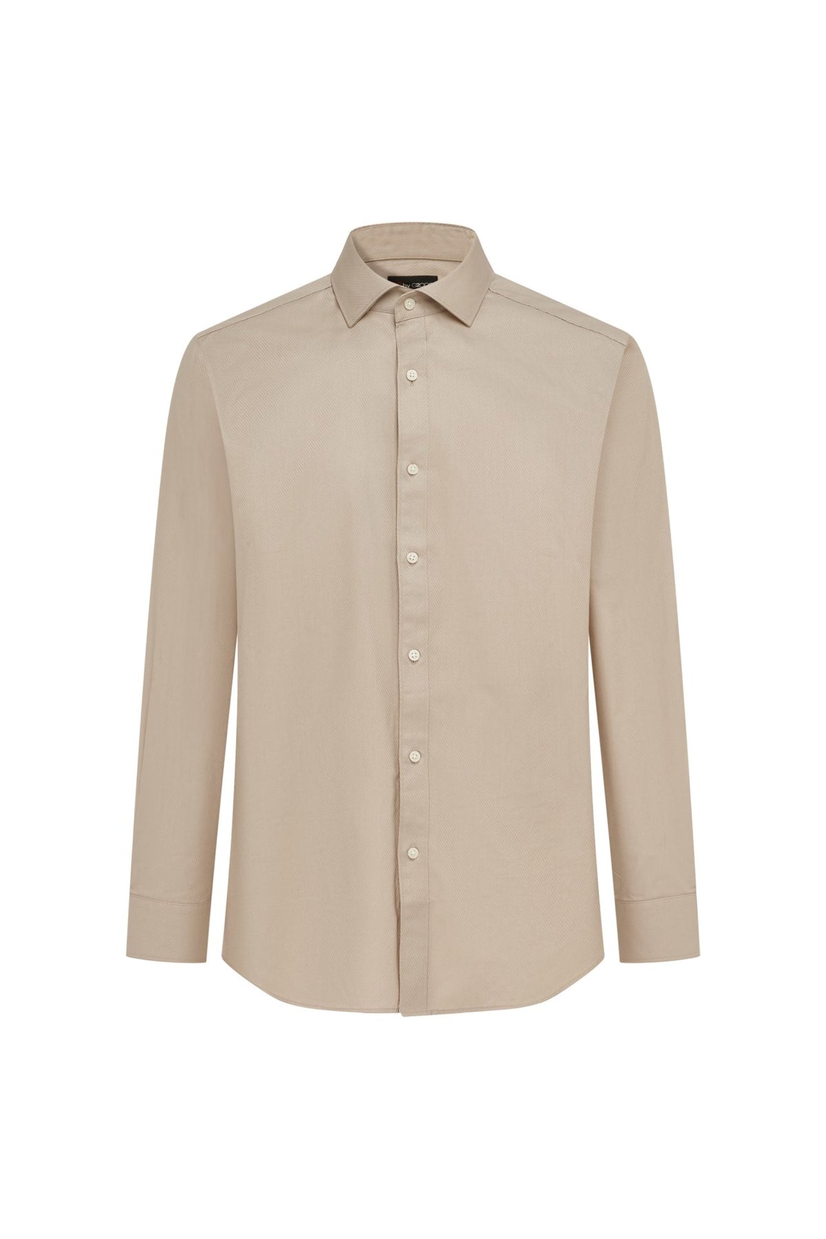Non-Iron Easy Care Cotton Blend Wide Twill Smart Fit Long Sleeve Shirt