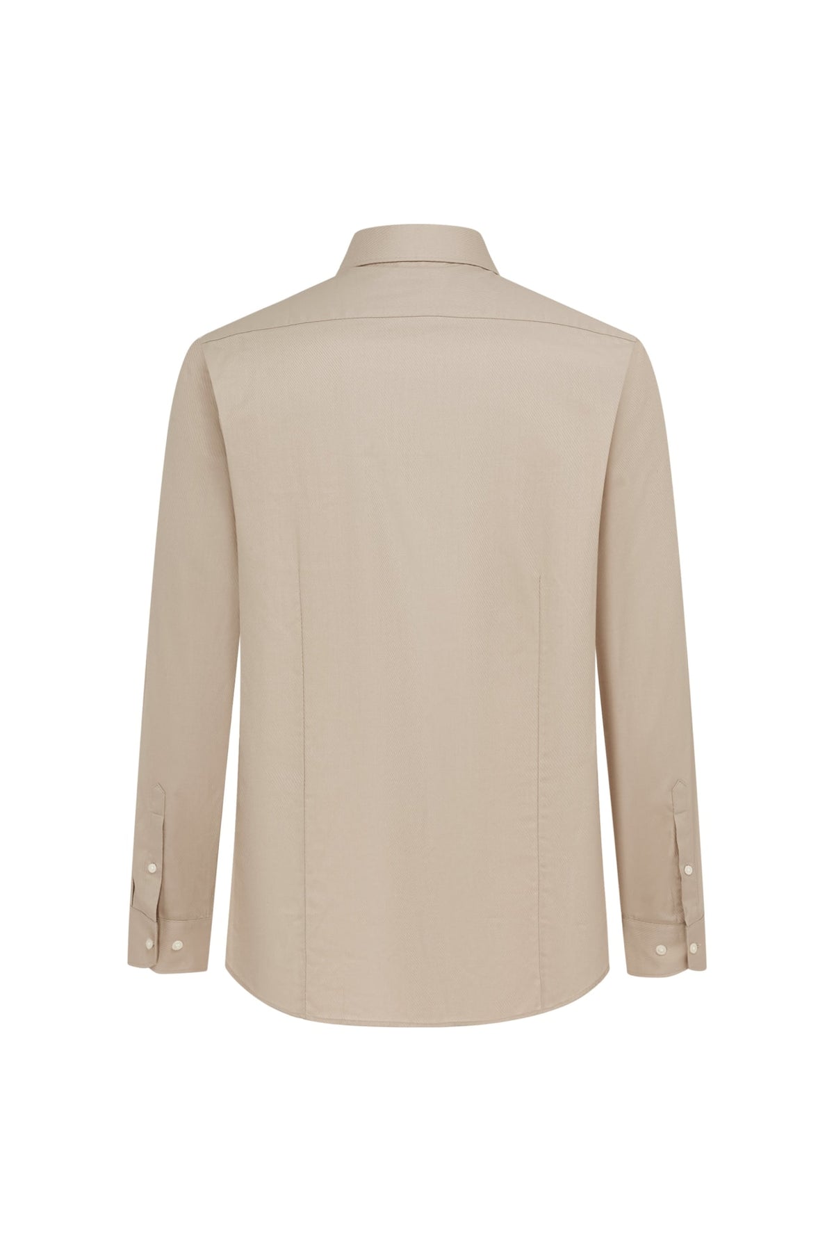Non-Iron Easy Care Cotton Blend Wide Twill Smart Fit Long Sleeve Shirt