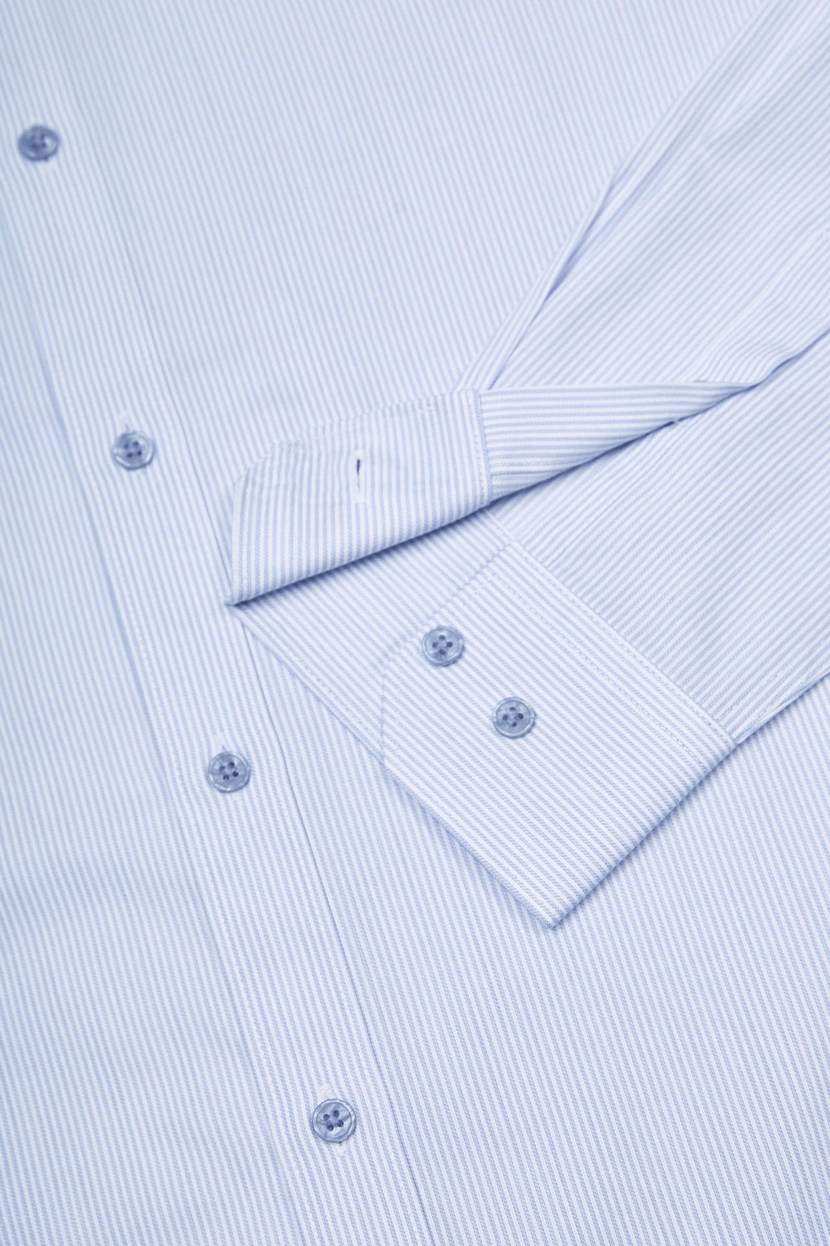 G2000 - Shirts - Non-Iron Easy Care Stripe Smart Fit Long Sleeve Shirt