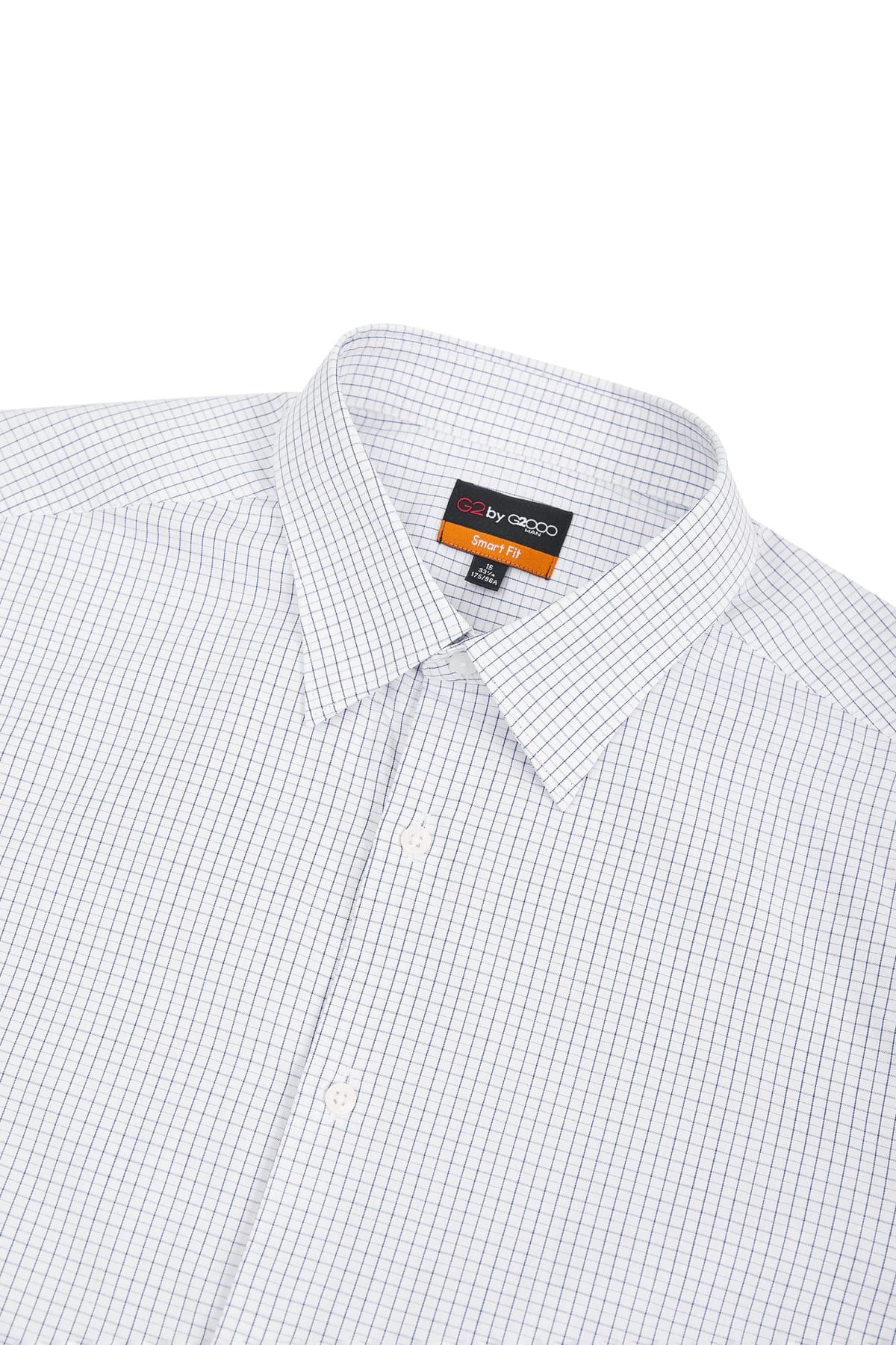 G2000 - Shirts - Non-Iron Easy Care Check Smart Fit Long Sleeve Shirt