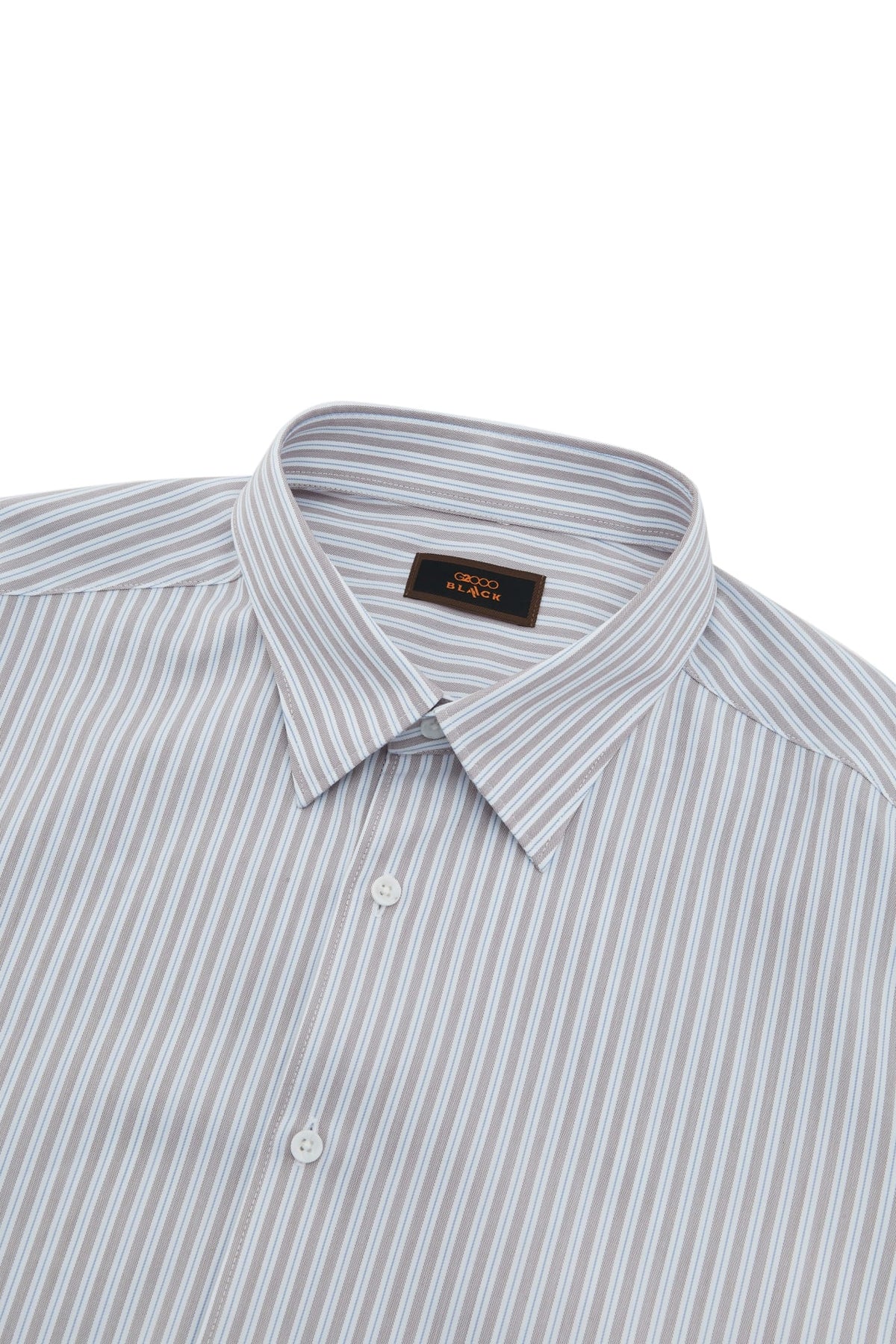 G2000 - Shirts - Non-Iron Cool Touch Stretch Stripe Smart Fit Long Sleeve Shirt