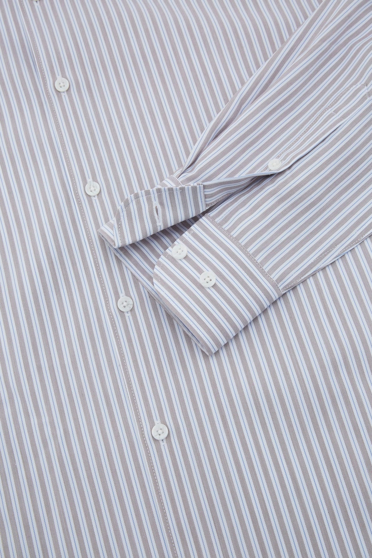 G2000 - Shirts - Non-Iron Cool Touch Stretch Stripe Smart Fit Long Sleeve Shirt