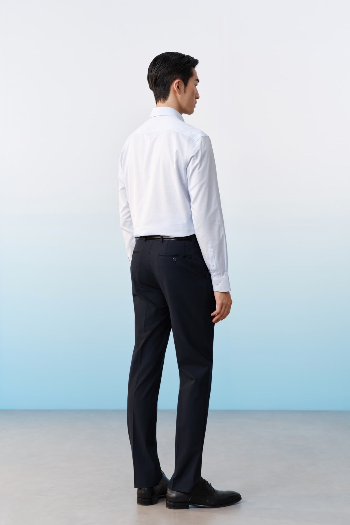 G2000 - Shirts - Non-Iron Dry Stretch Check Smart Fit Long Sleeve Shirt