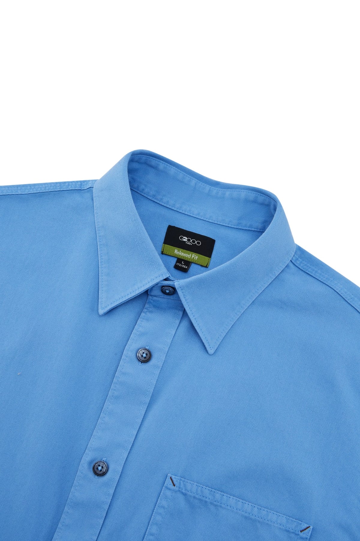 G2000 - Shirts - Pure Cotton Garment Dye Relax Fit Short Sleeve Casual Shirt
