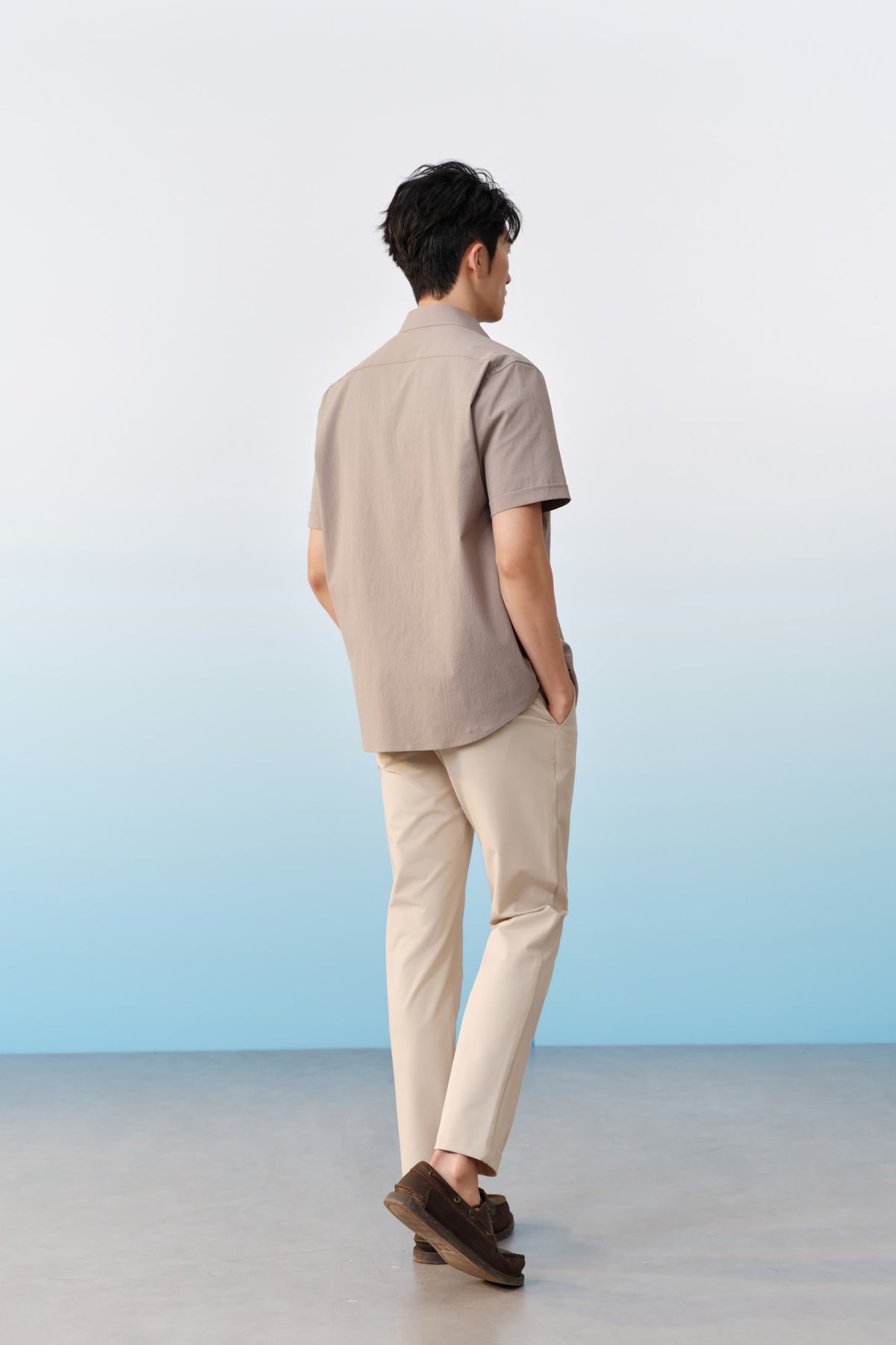 G2000 - Shirts - Cotton Stretch Seersucker Comfort Fit Short Sleeve Casual Shirt