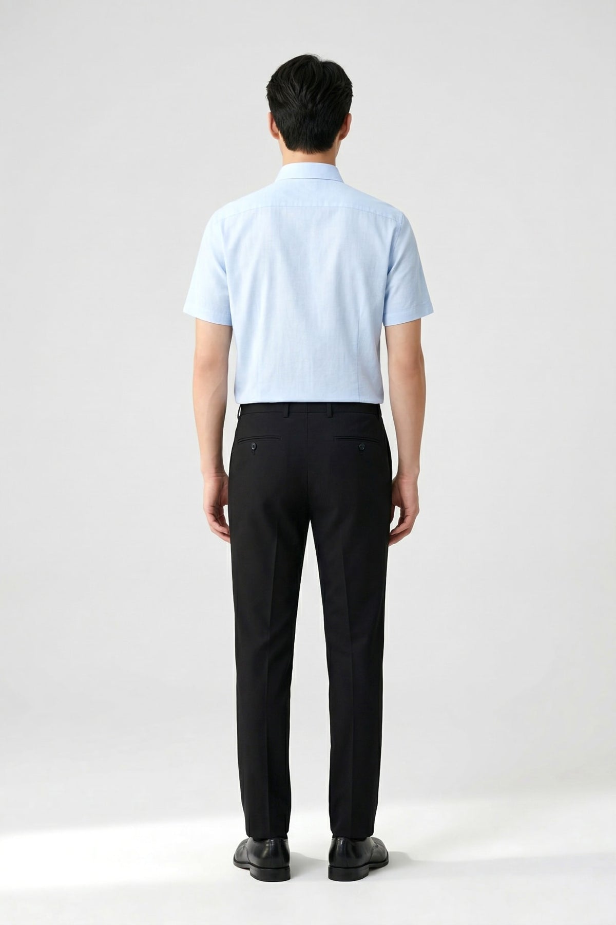 G2000 - Shirts - Non-Iron Easy Care 2 Tone Smart Fit Short Sleeve Shirt