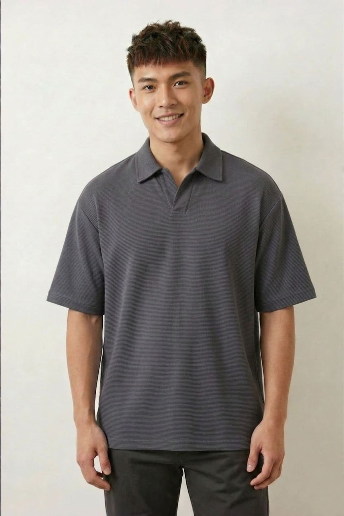 G2000 - Polos - Cotton Blend Ottoman Oversize Polo Tee