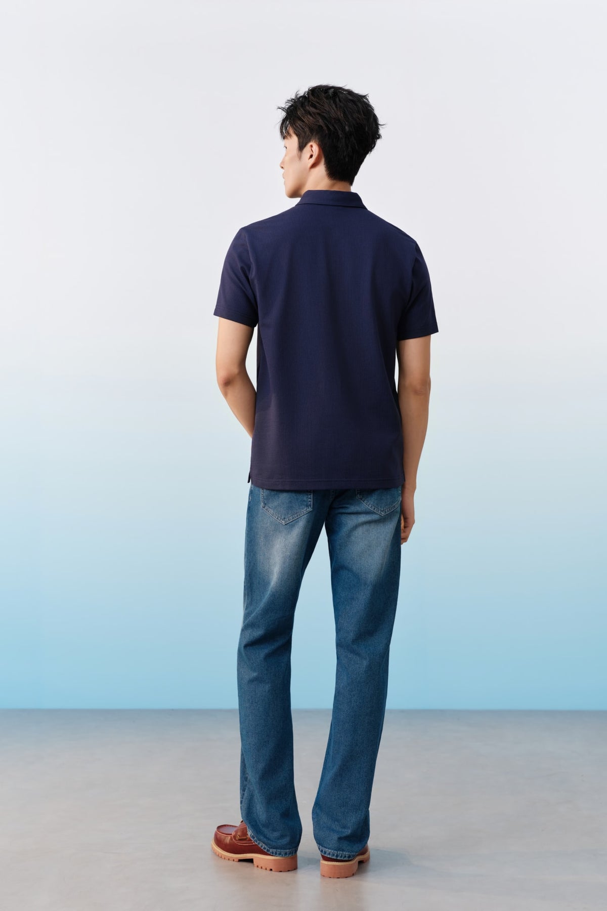 G2000 - Polos - Cool Touch Cotton Blend Jacquard Comfort Fit Polo Tee