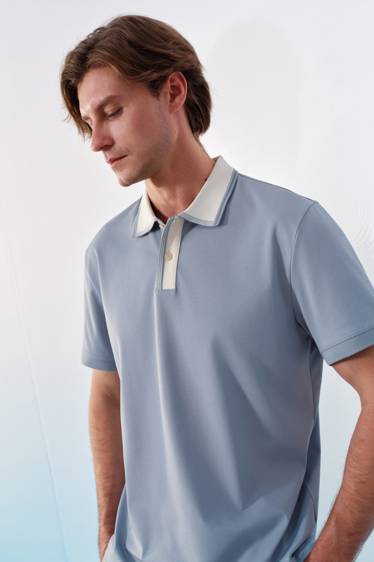 G2000 - Polos - Mercerized Cotton Blend Pique Relax Fit Polo Tee