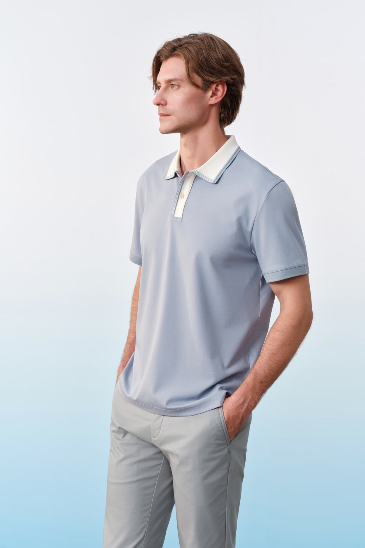 G2000 - Polos - Mercerized Cotton Blend Pique Relax Fit Polo Tee