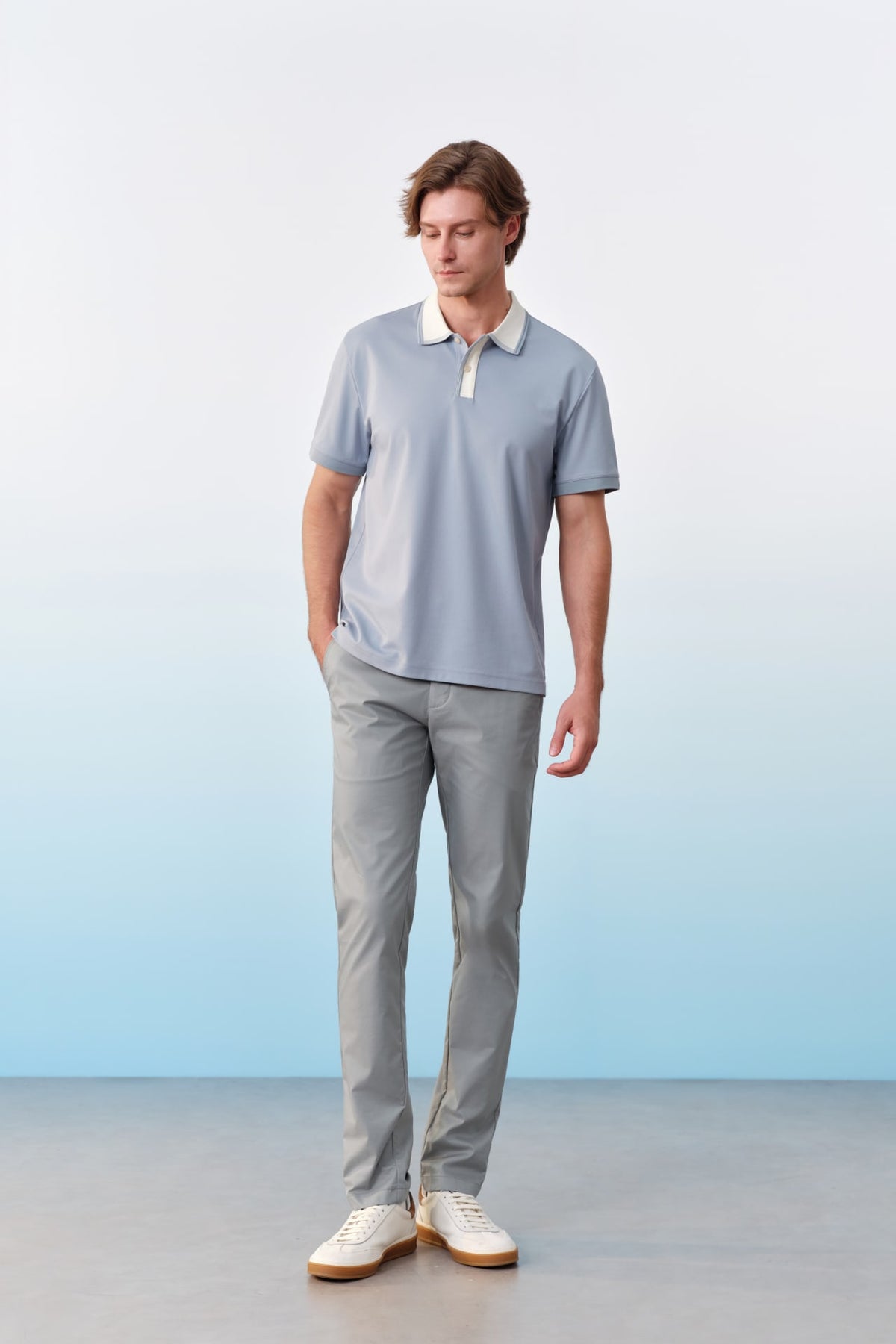 G2000 - Polos - Mercerized Cotton Blend Pique Relax Fit Polo Tee