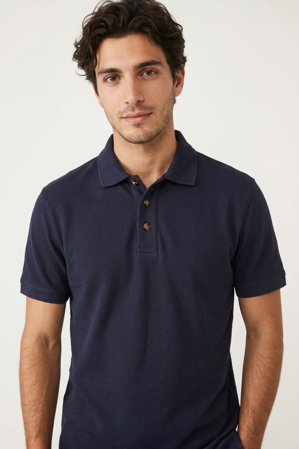 G2000 Polos Moisture Wicking Cotton Blend Double Knit Relax Fit Polo Tee Insignia Blue Relaxed