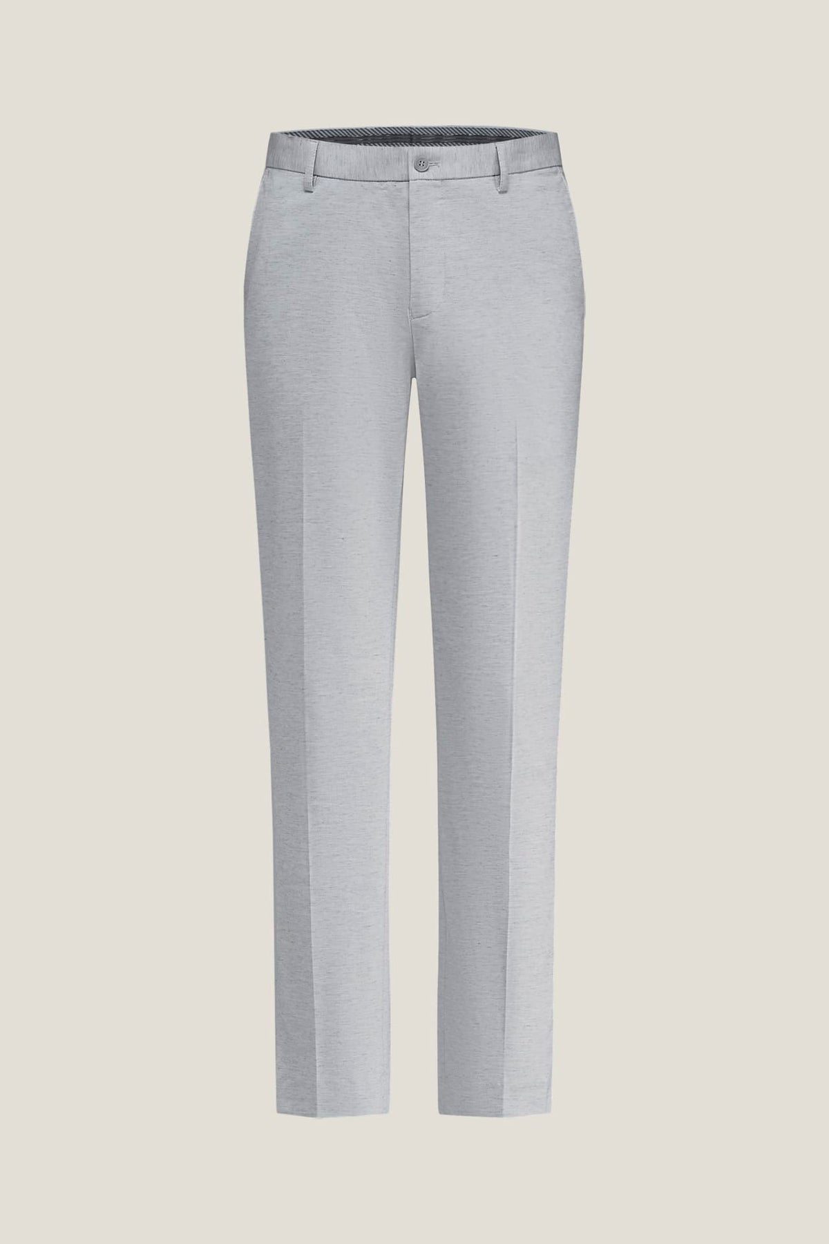 G2000 Pants Multi-Way Stretch Linen Lyocell Blend Plain Weave Slim Fit Suit Pants