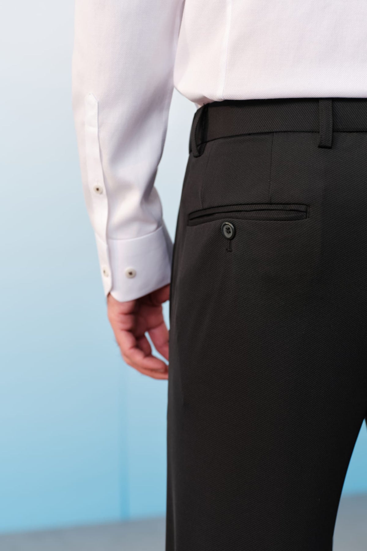 G2000 - Pants - Cool Touch Nylon Stretch Knit Print Smart Fit Suit Pants With Elastic Waistband