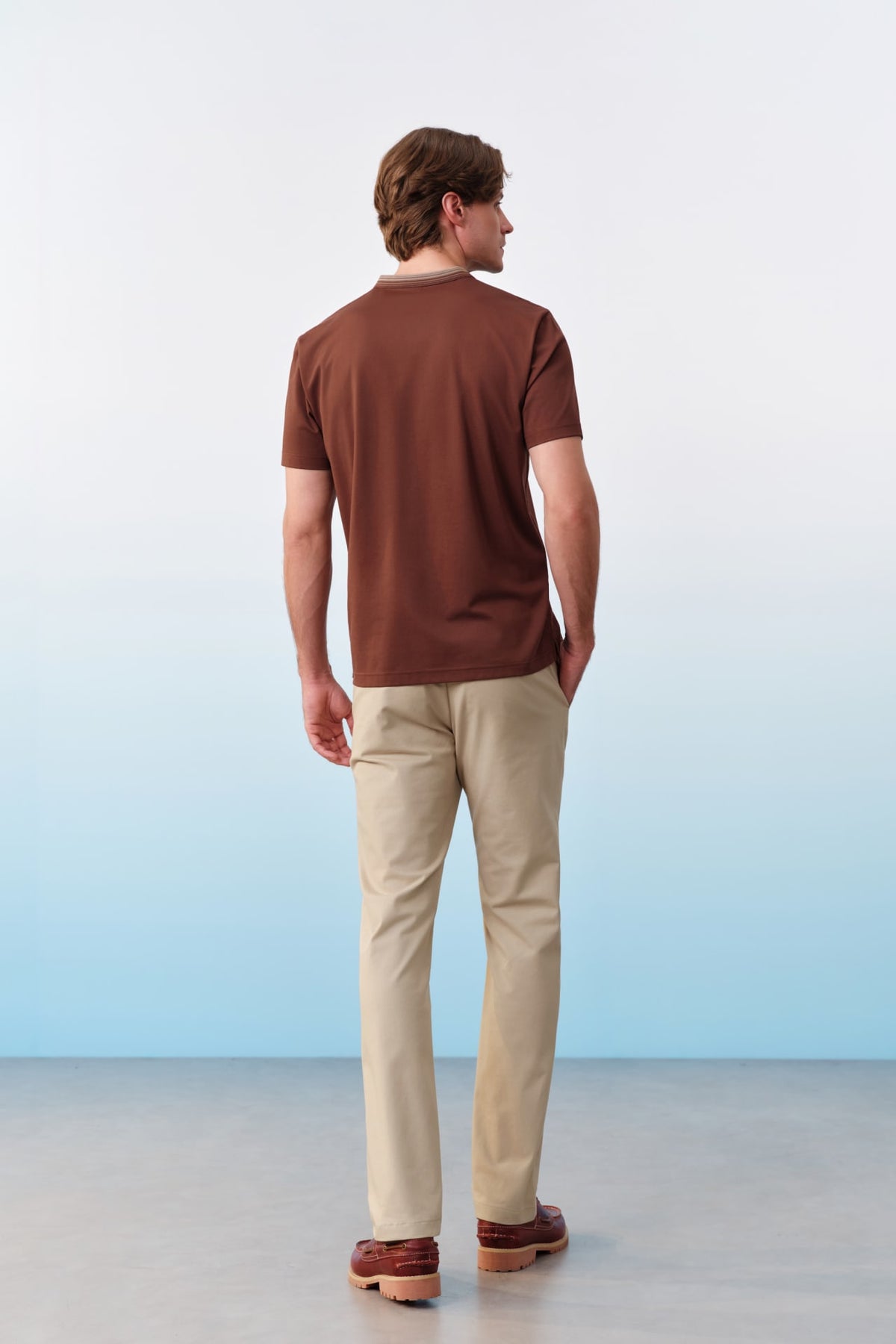 G2000 - Pants - Stain Resistance Cotton Blend Stretch Twill Slim Tapered Fit Casual Pants