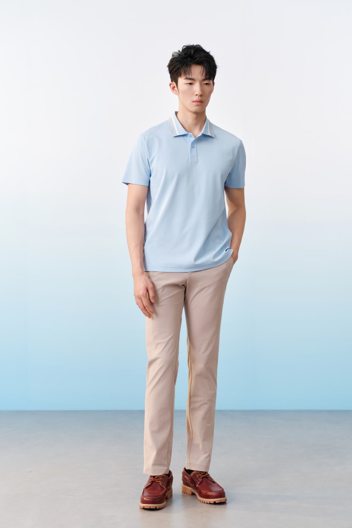 G2000 - Pants - Multi-Way Stretch Poly Knit Ottoman Slim Tapered Fit Casual Pants
