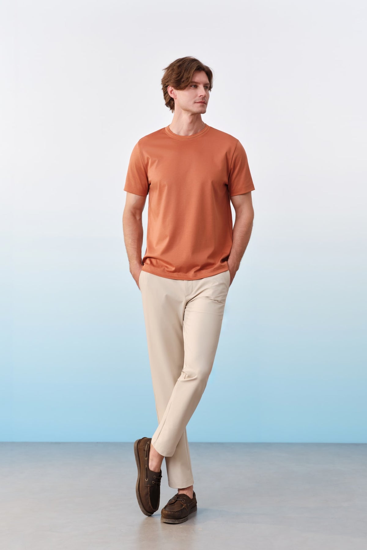 G2000 - Pants - Multi-Way Stretch Nylon Twill Extra Slim Fit Casual Pants