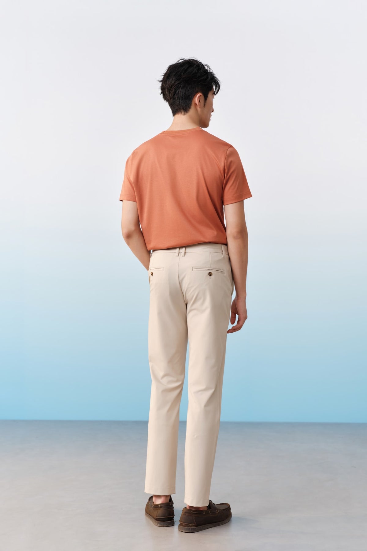 G2000 - Pants - Multi-Way Stretch Nylon Twill Extra Slim Fit Casual Pants