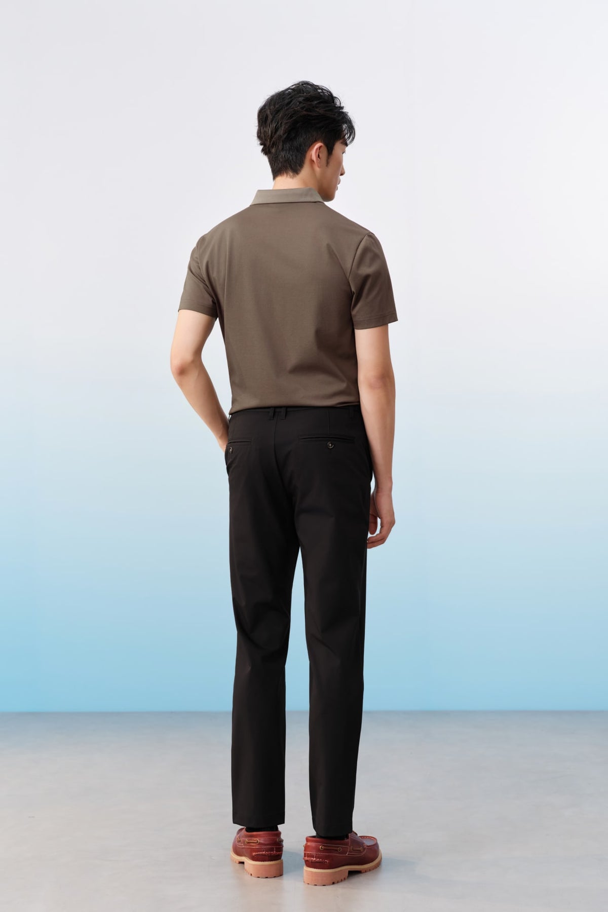G2000 - Pants - Multi-Way Stretch Nylon Twill Extra Slim Fit Casual Pants