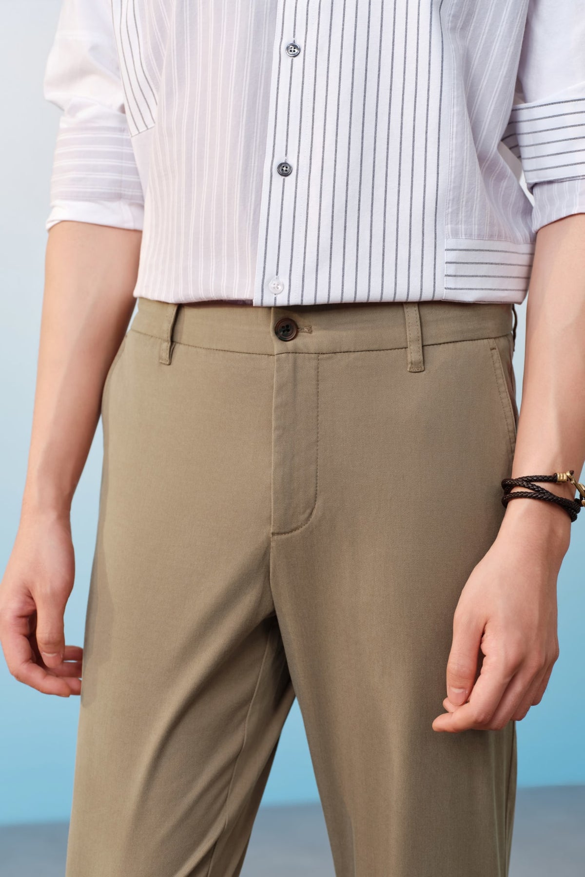 G2000 - Pants - Lyocell Blend Stretch Twill Regular Fit Casual Pants