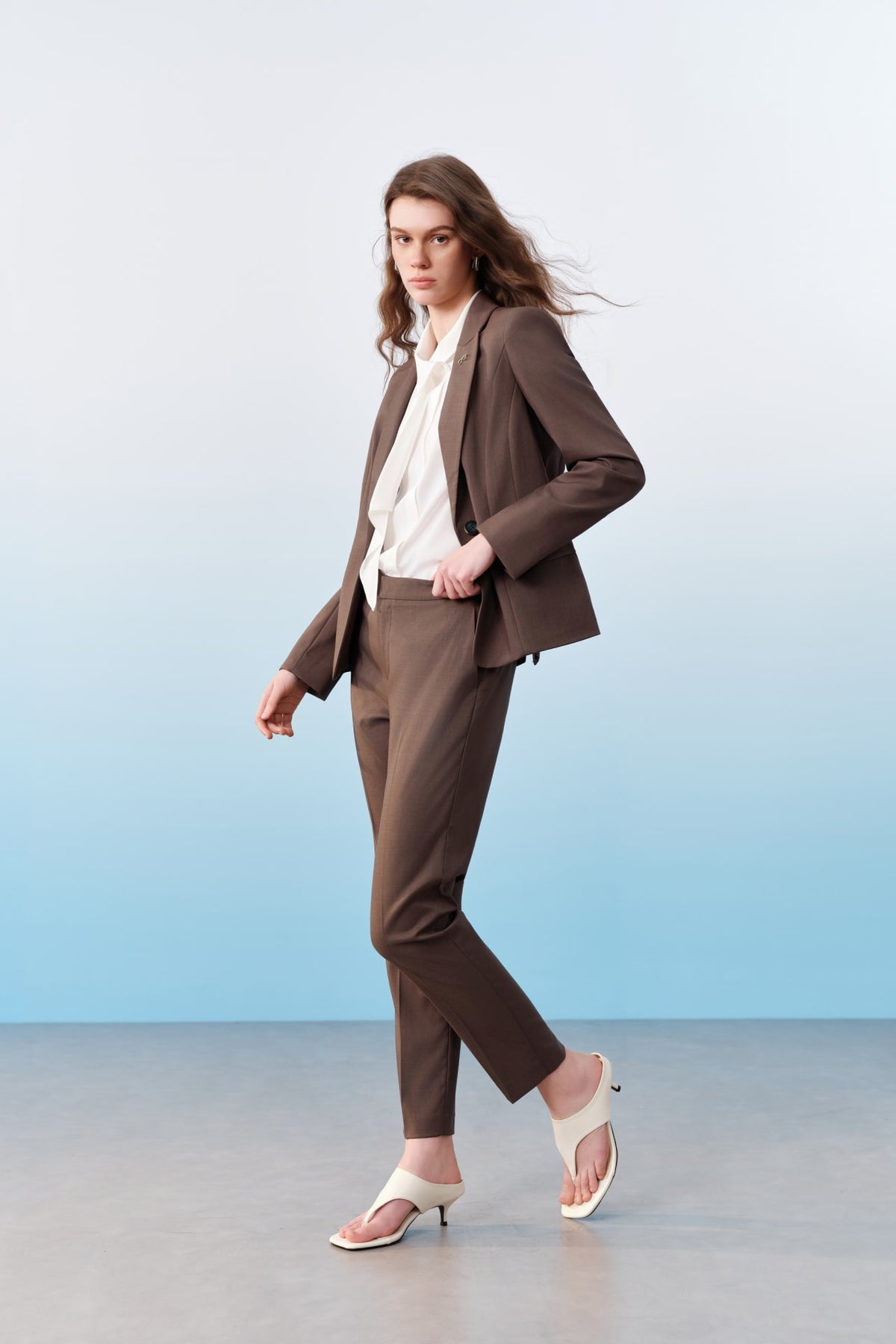 G2000 Suits Three-Proof Finish Twill Slim Fit Suit Blazer