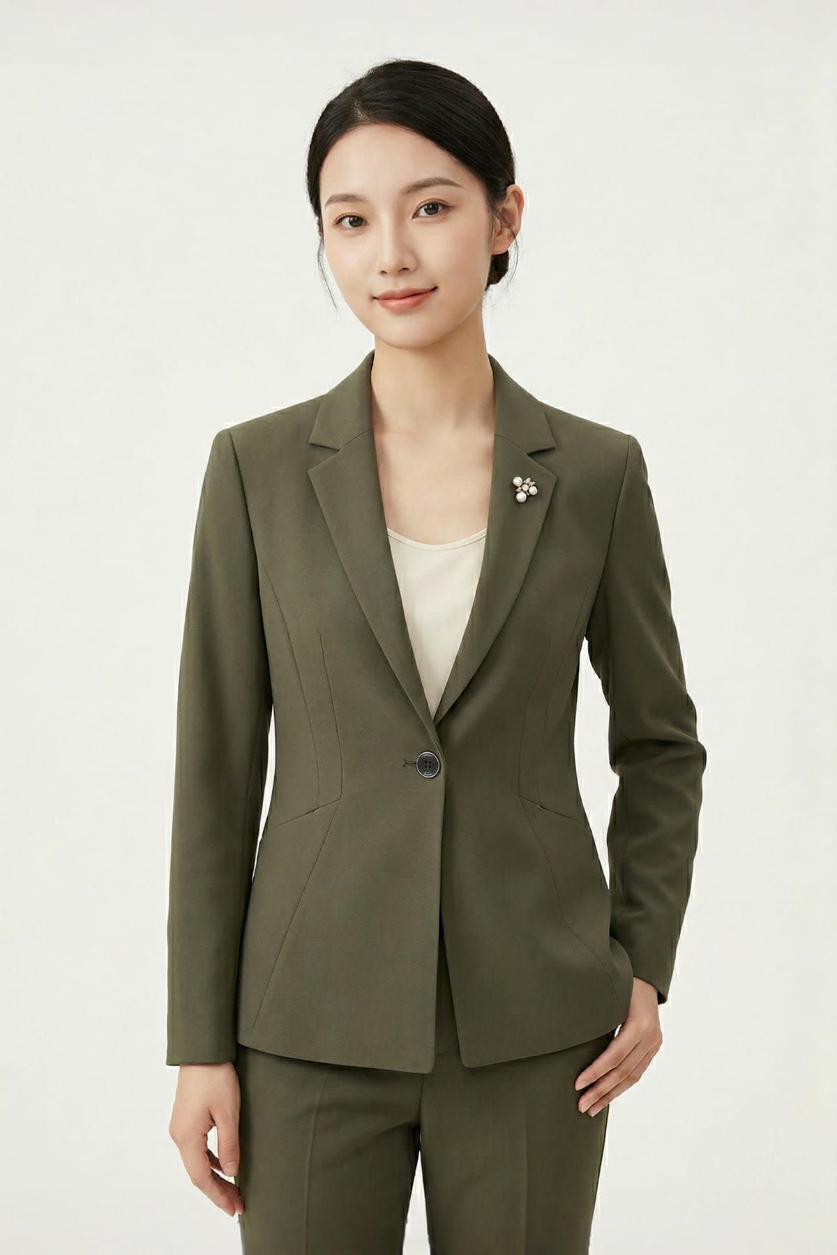 G2000 - Suits - Cool Touch Twill Slim Fit Suit Blazer - Slim - Black Olive
