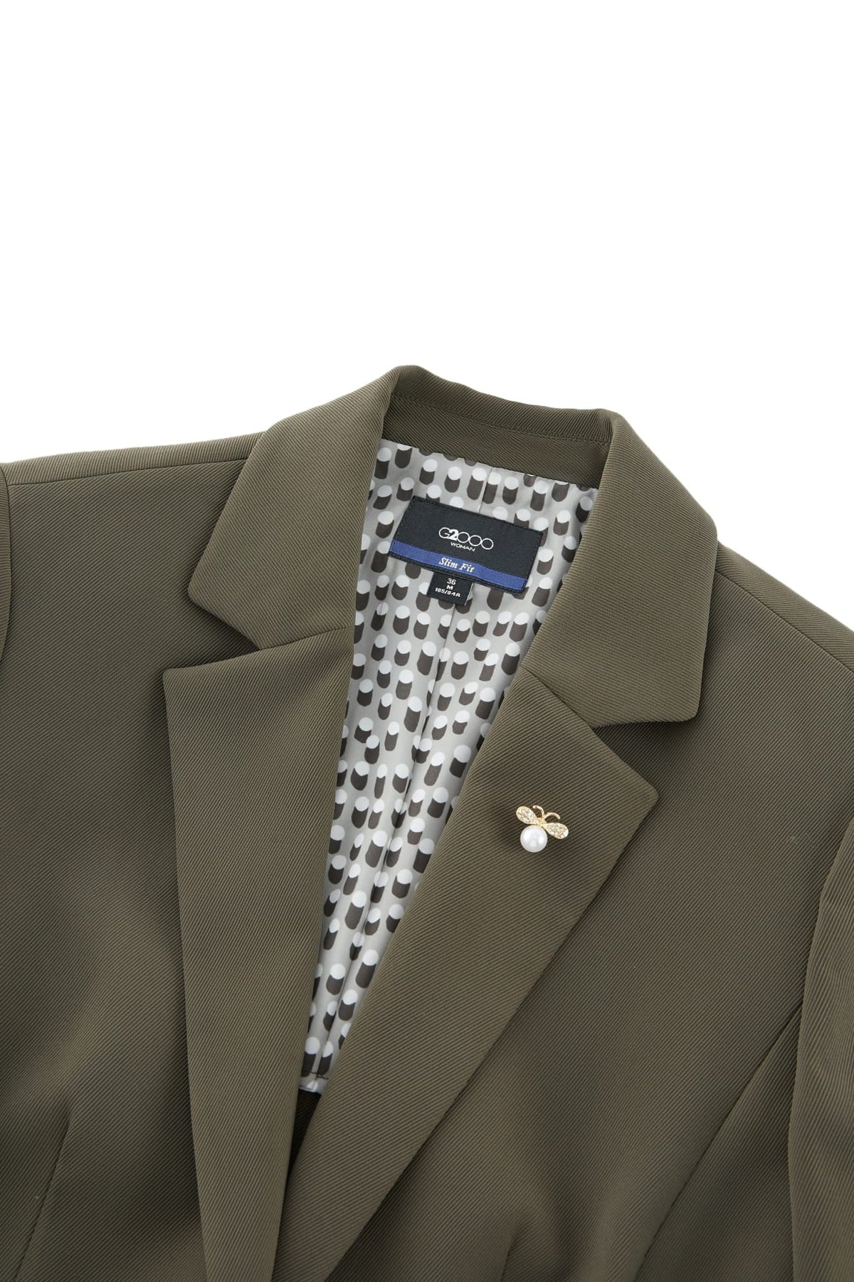 G2000 - Suits - Cool Touch Twill Slim Fit Suit Blazer