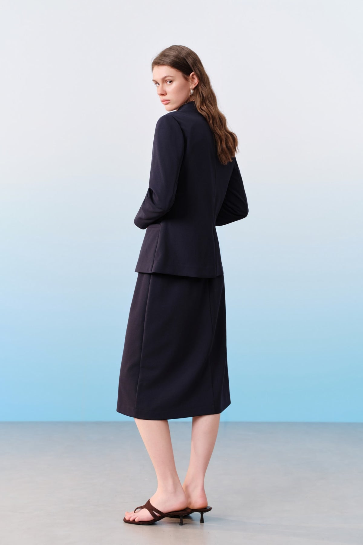 G2000 - Suits - Anti UV Crepe Knit Slim Fit Casual Blazer