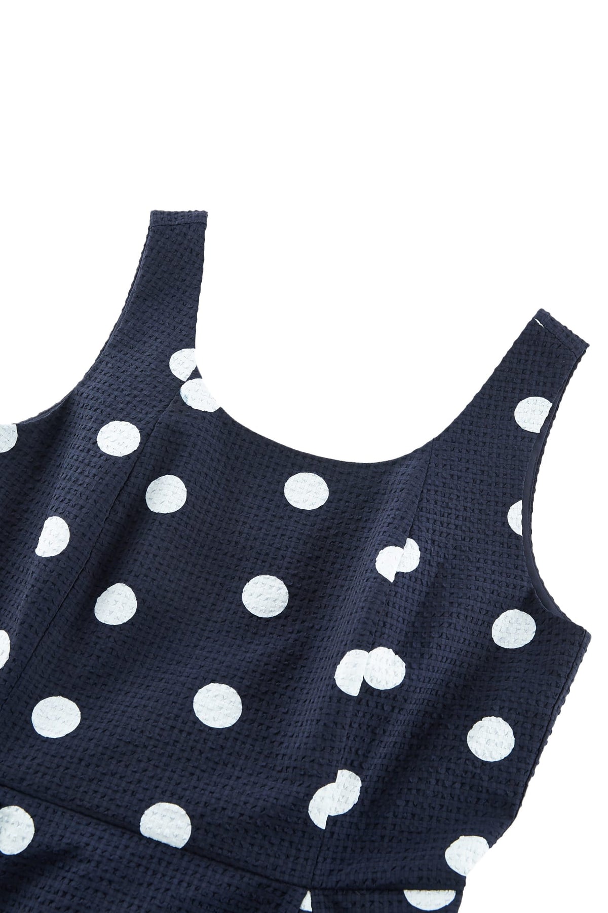 G2000 - Dresses - Polka Dot Square Neck Fit & Flare Dress